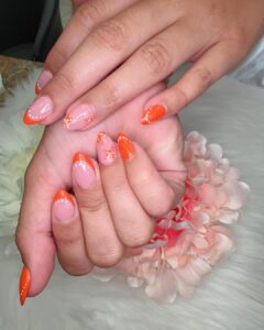 French nail design and spa