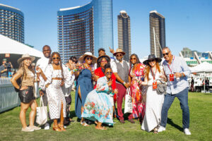 group of people enjoying the San Diego bay wine and food festival